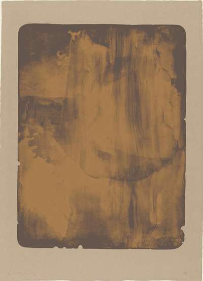 Bronze Smoke - Signed Print by Helen Frankenthaler 1978 - MyArtBroker