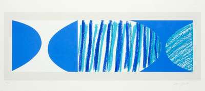 Blue Brad - Signed Print by Sir Terry Frost 2003 - MyArtBroker