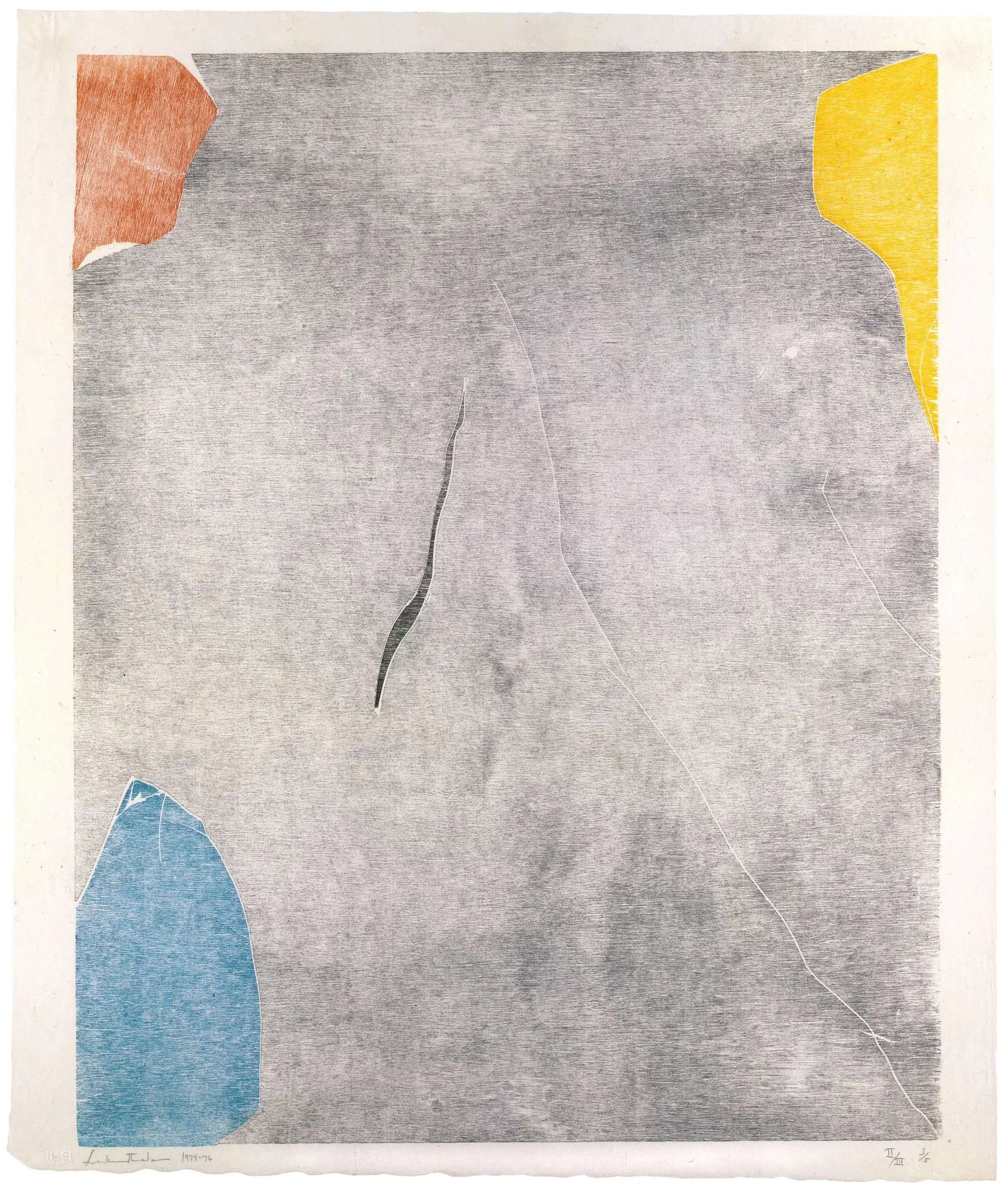 Trial Premonition II - Signed Print by Helen Frankenthaler 1976 - MyArtBroker