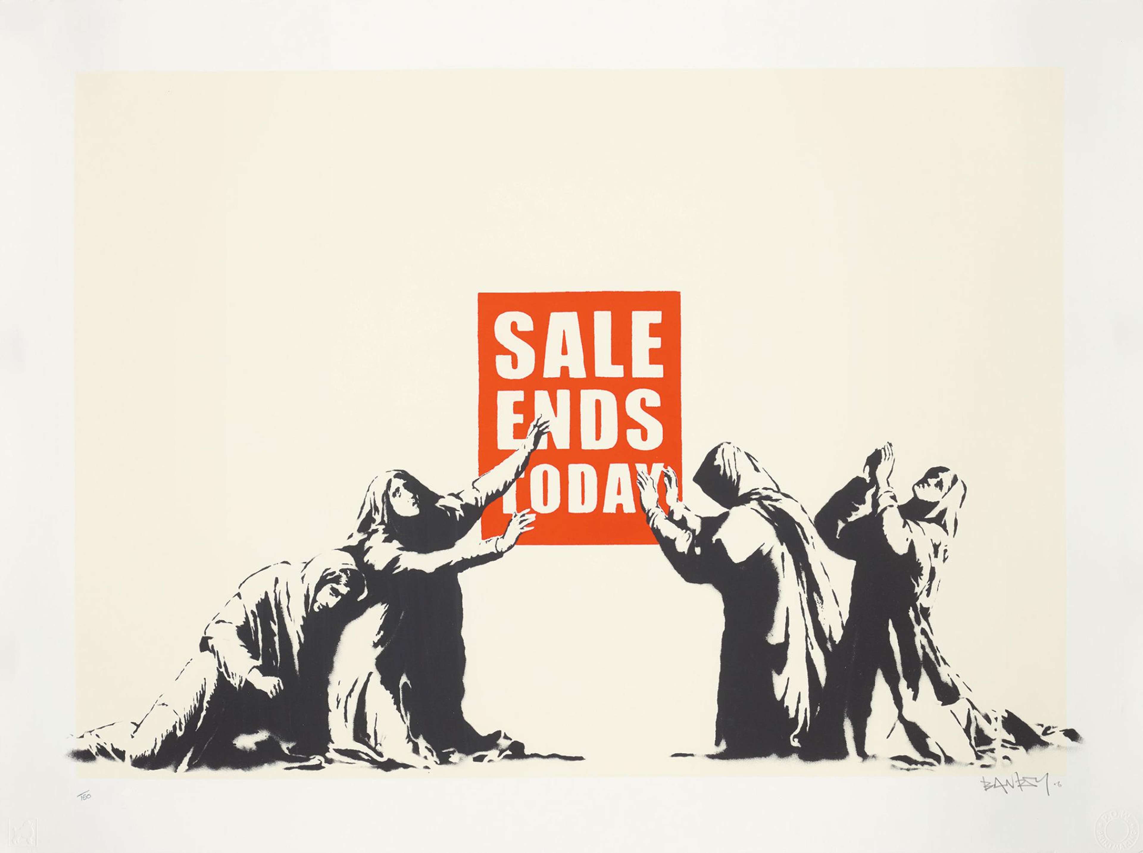 10 faits sur la vente « Sale Ends » de Banksy