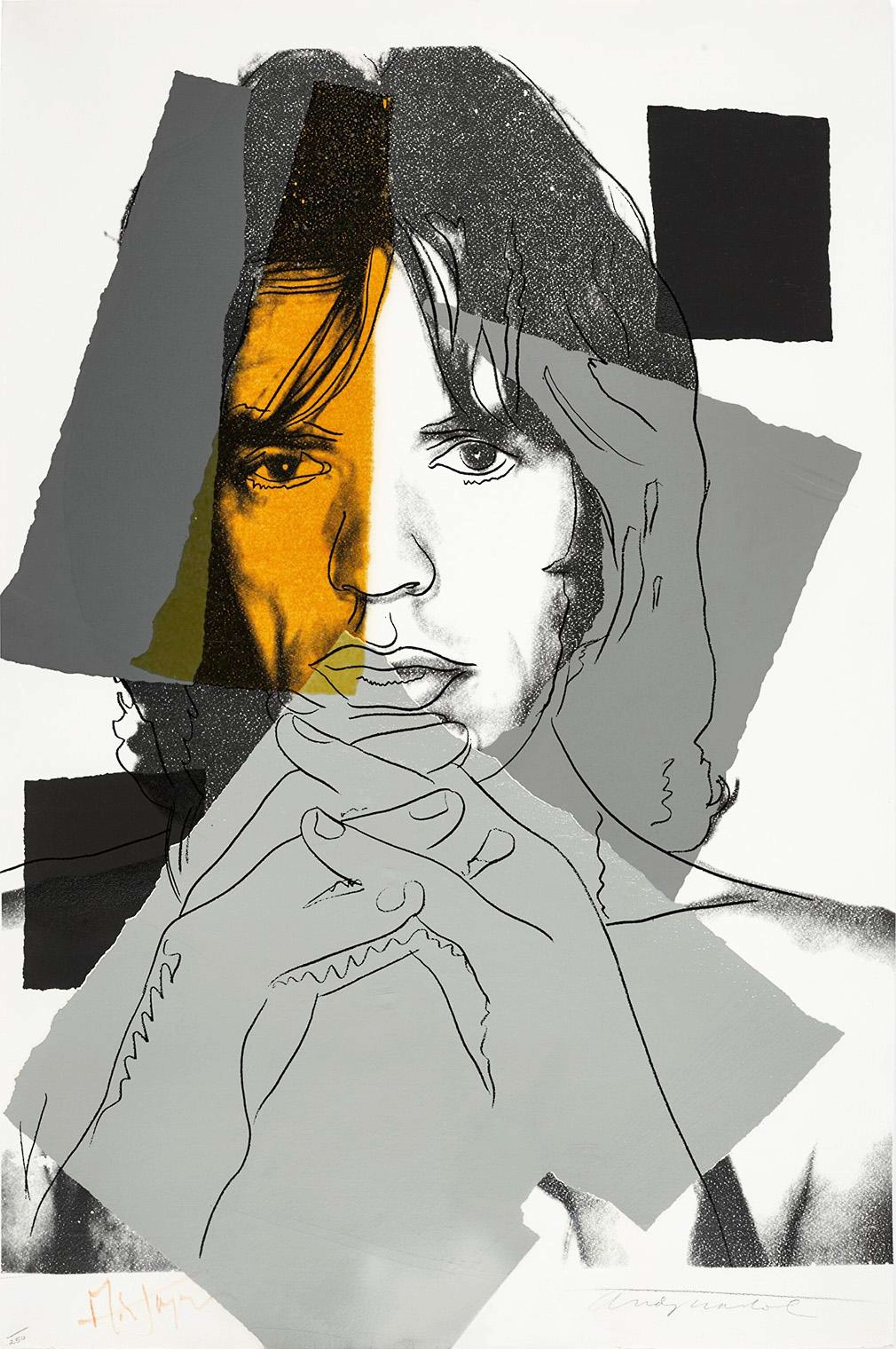 Mick Jagger (F. & S. II.147) by Andy Warhol