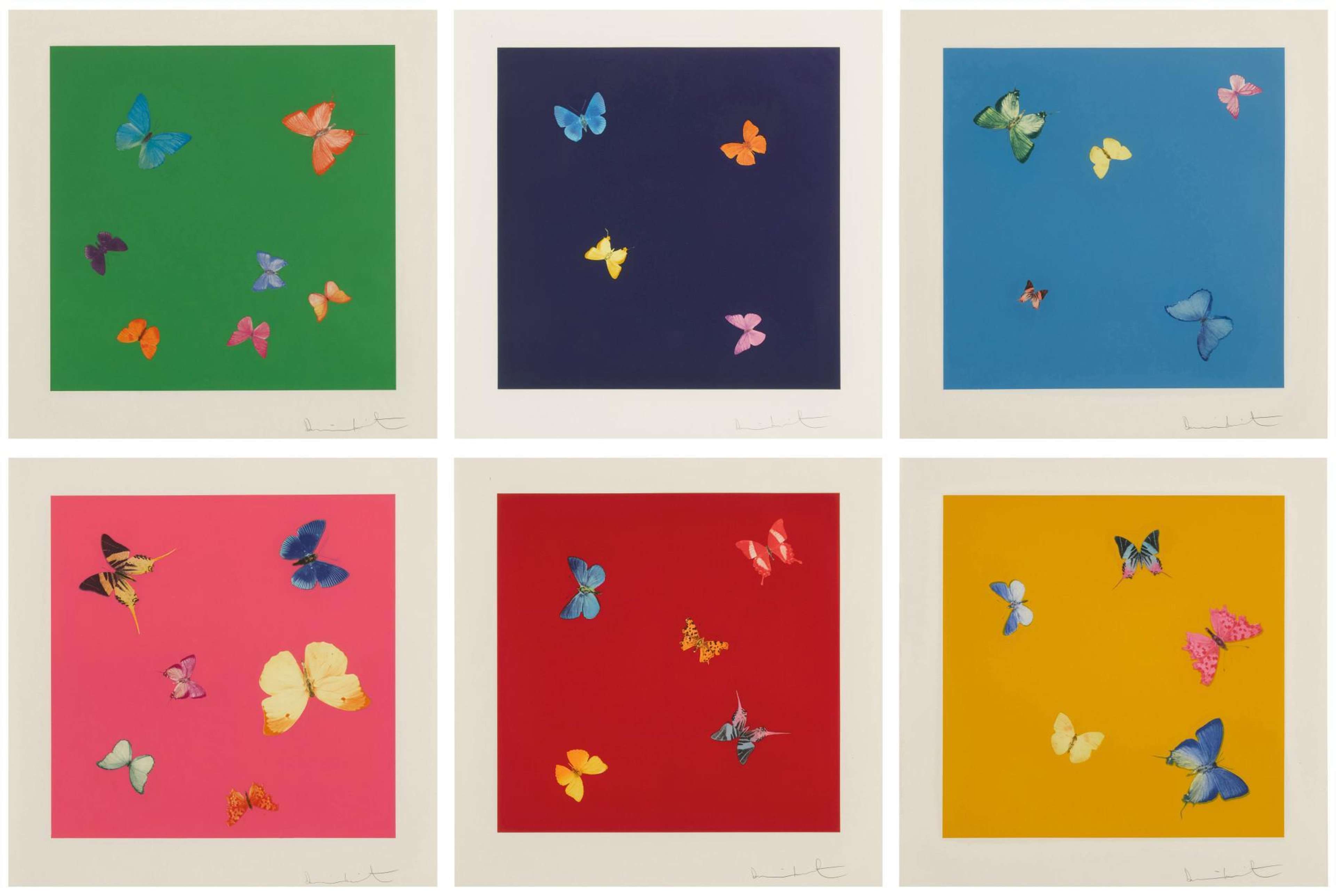 Poèmes d'amour (série complète) par Damien Hirst - MyArtBroker