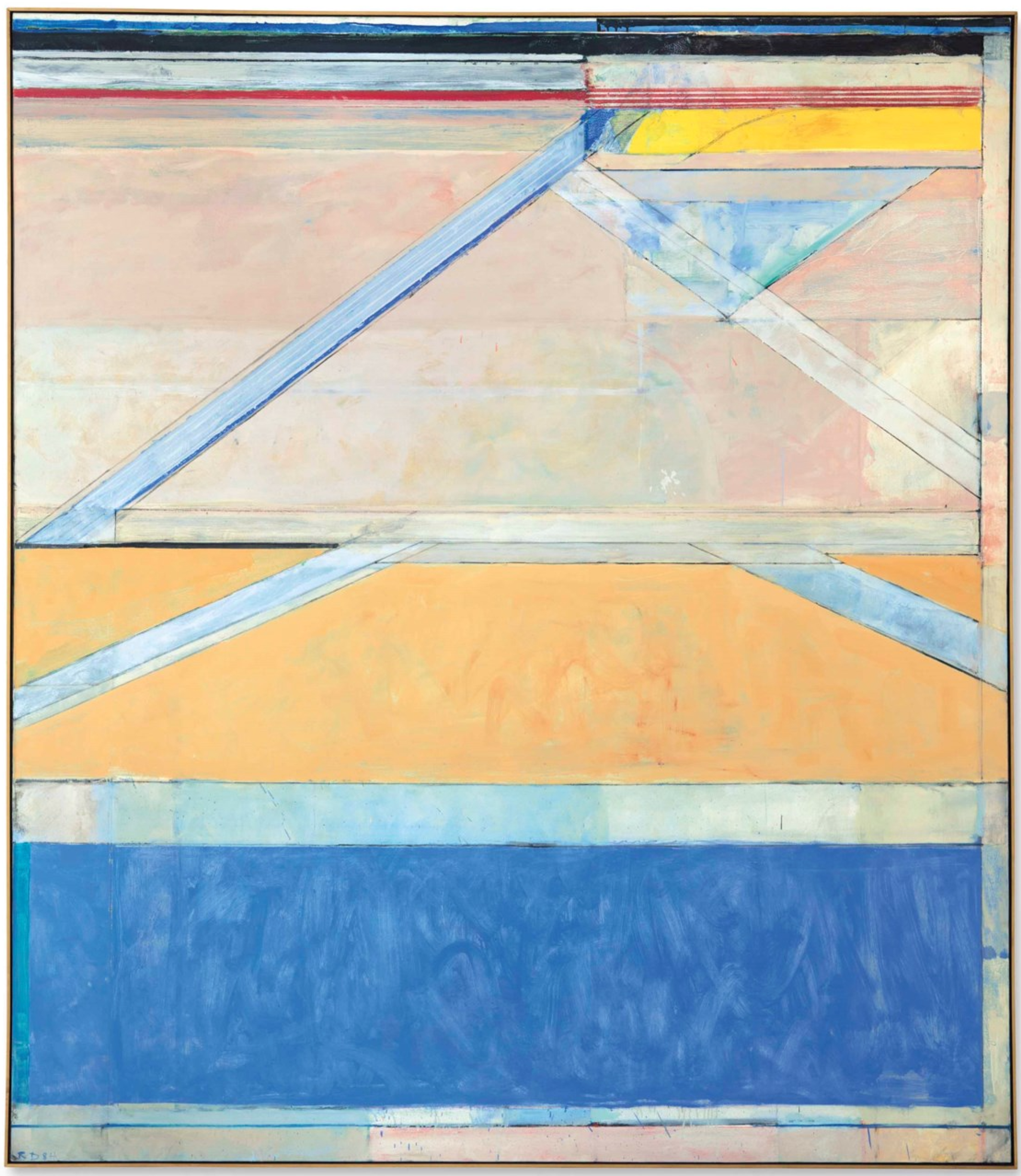 Ocean park #126 by Richard Diebenkorn - Christie's 