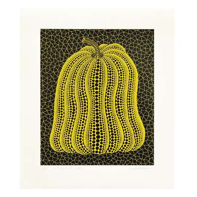 Pumpkin MT - Signed Print by Yayoi Kusama 1999 - MyArtBroker