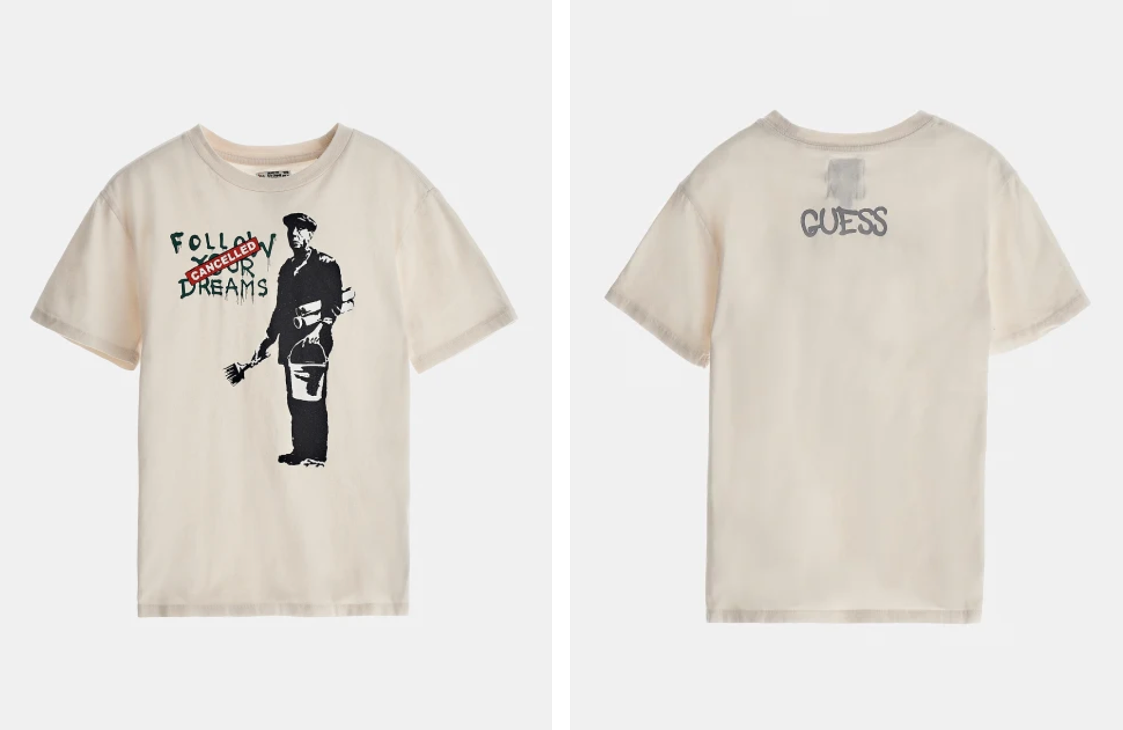 Image © Guess / T-shirt imprimé Graffiti © Guess 2022