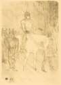 Henri De Toulouse Lautrec: Entrée De Brasseur, Dans Chilpéric - Signed Print
