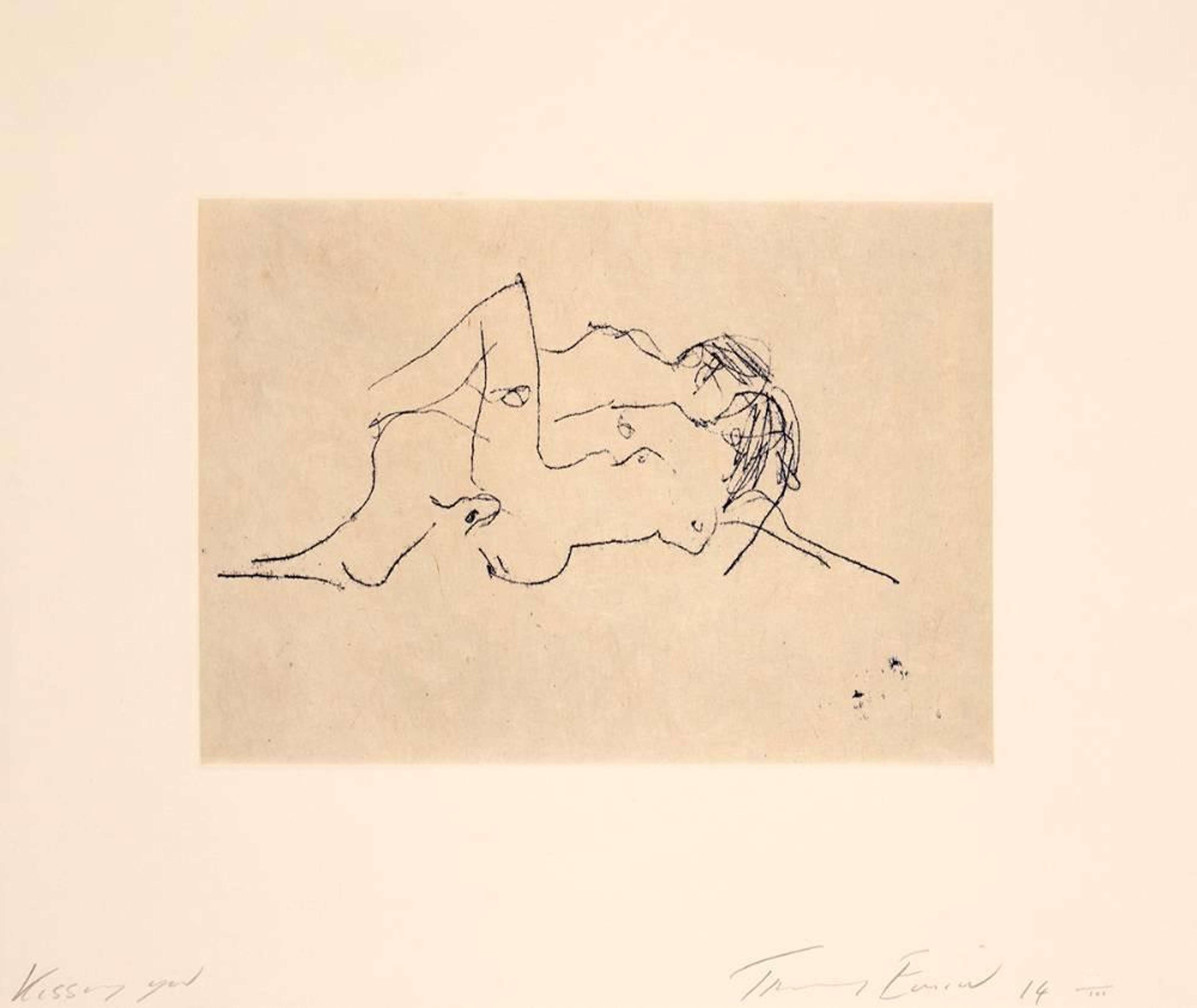 « Kissing You » par Tracey Emin