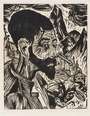 Ernst Ludwig Kirchner: Sennkopf (Martin Schmid) - Signed Print