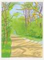David Hockney: The Arrival Of Spring In Woldgate, East Yorkshire In 2011 (twenty eleven) - 25 April - Signed Print