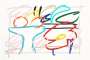 Tom Wesselmann: Fast Sketch Still Life With Abstract Painting - Signed Print