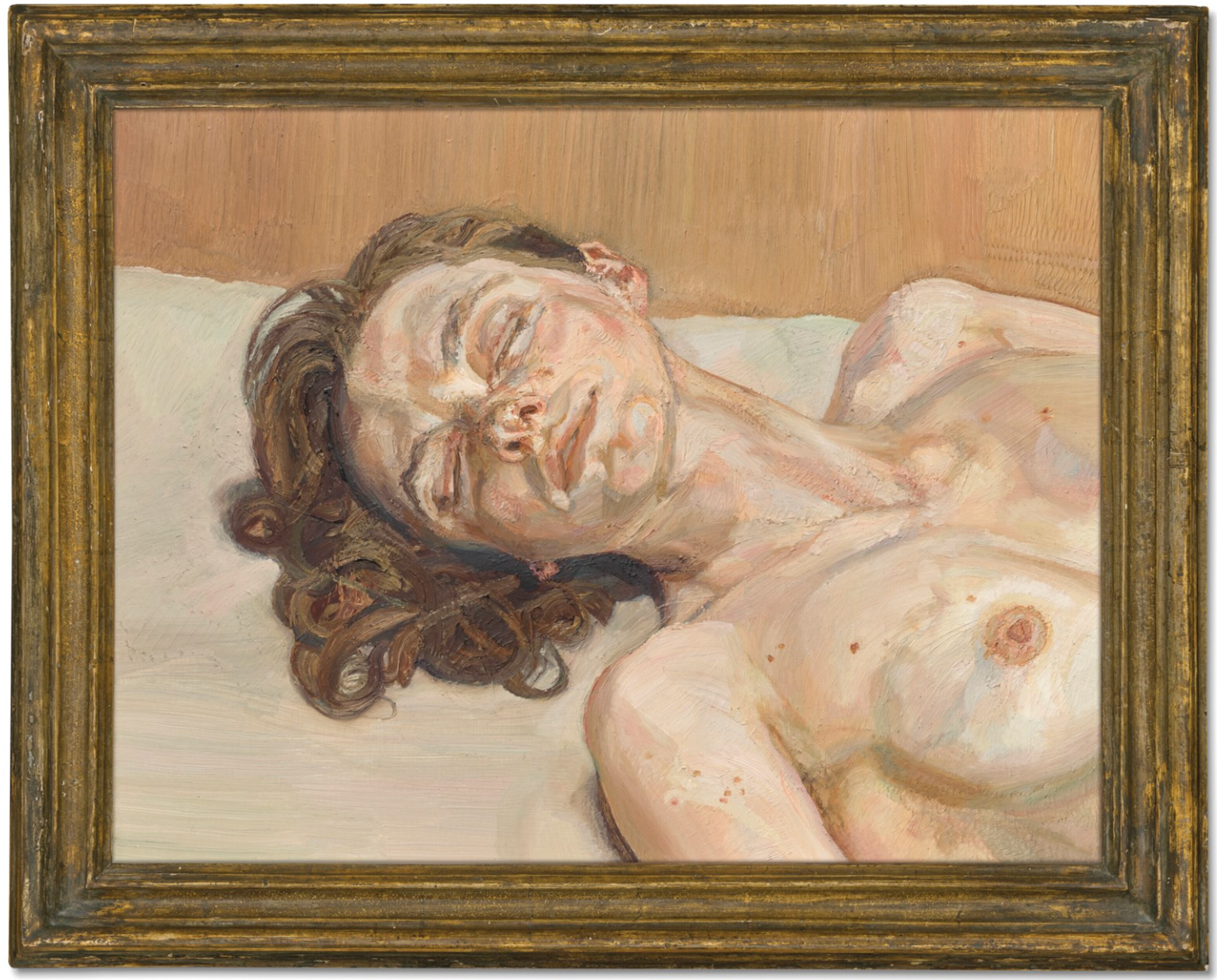 Girl with Closed Eyes by Lucian Freud - Christie's 
