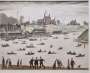 L S Lowry: Crime Lake - Signed Print