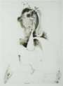 George Condo: More Sketches Of Spain - For Miles Davis #8 - Signed Print