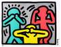 Keith Haring: See No Evil Hear No Evil Speak No Evil - Unsigned Print
