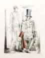 Giorgio De Chirico: Le Retour Du Fils Prodigue I - Signed Print