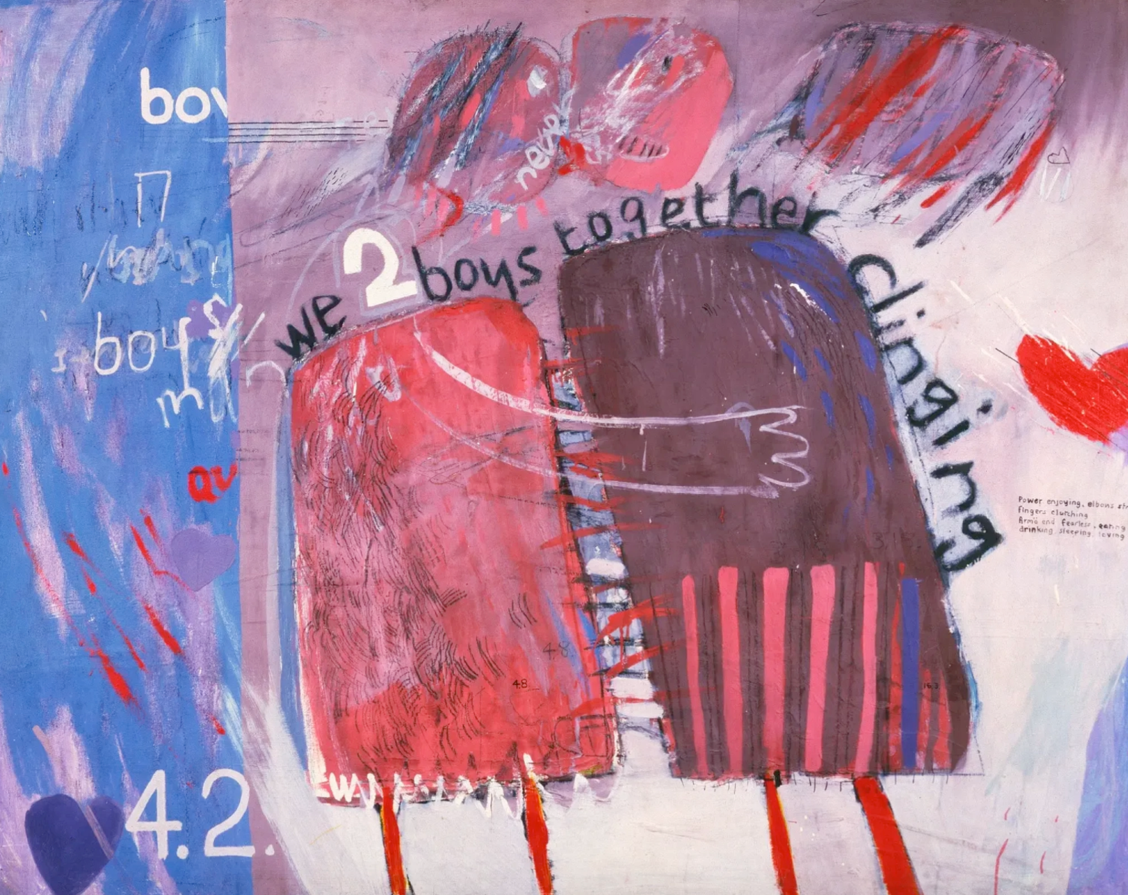 We Two Boys Together Clinging de David Hockney - MyArtBroker
