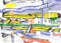 Roy Lichtenstein: The River - Signed Print
