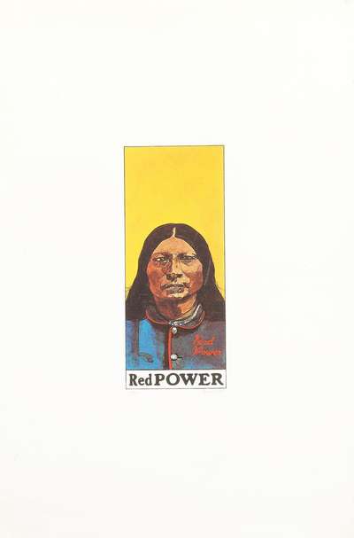 Red Power - Signed Print by Peter Blake 1974 - MyArtBroker