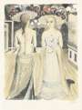 Paul Delvaux: The Rivals - Signed Print
