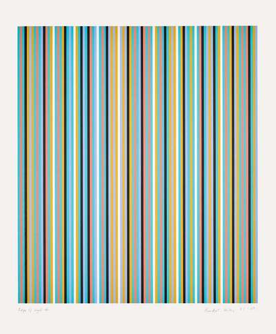 Edge Of Light - Signed Print by Bridget Riley 1981 - MyArtBroker
