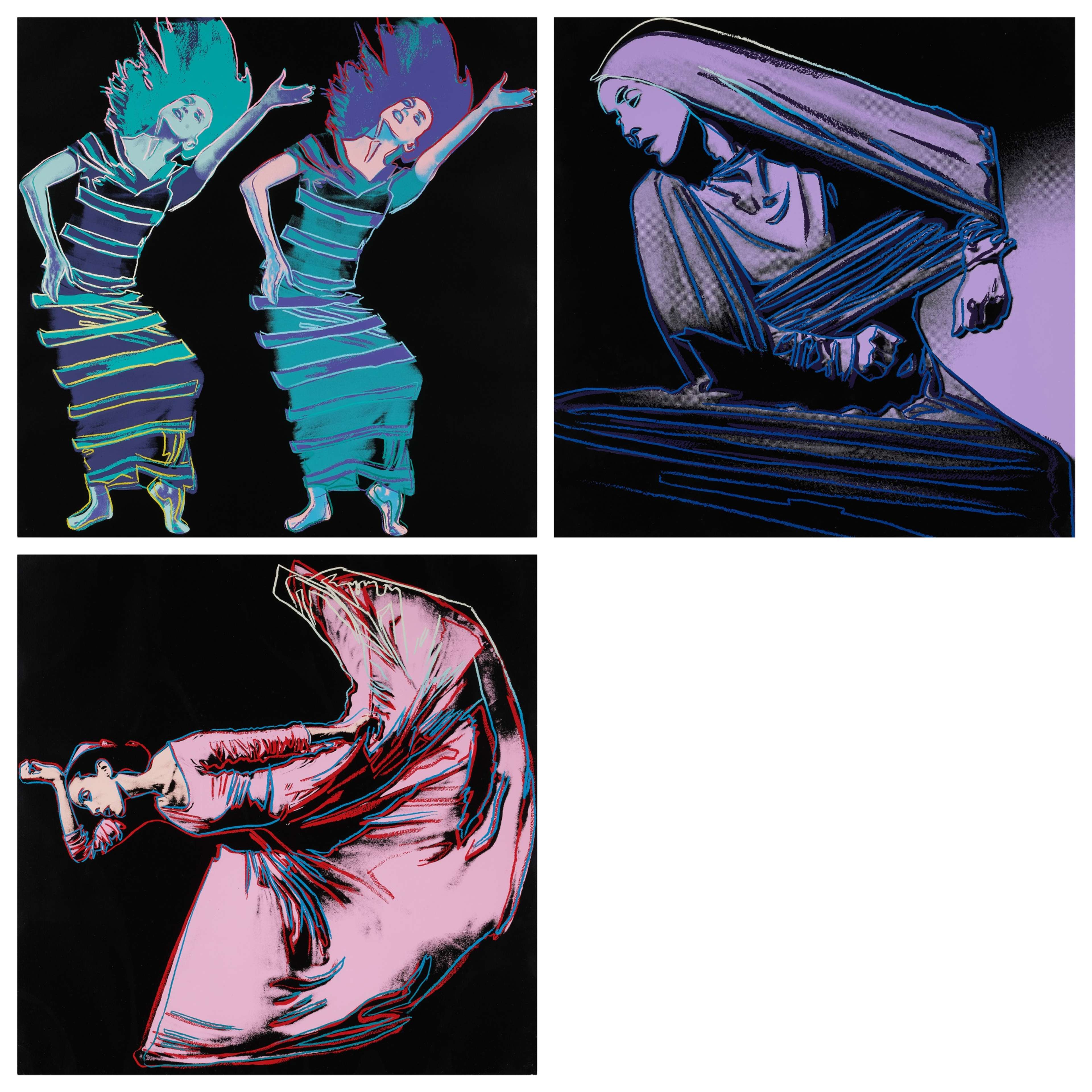 Martha Graham (Ensemble complet) © Andy Warhol 1983 - MyArtBroker
