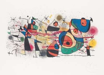 Céramiques (M. 928) - Signed Print by Joan Miro 1974 - MyArtBroker