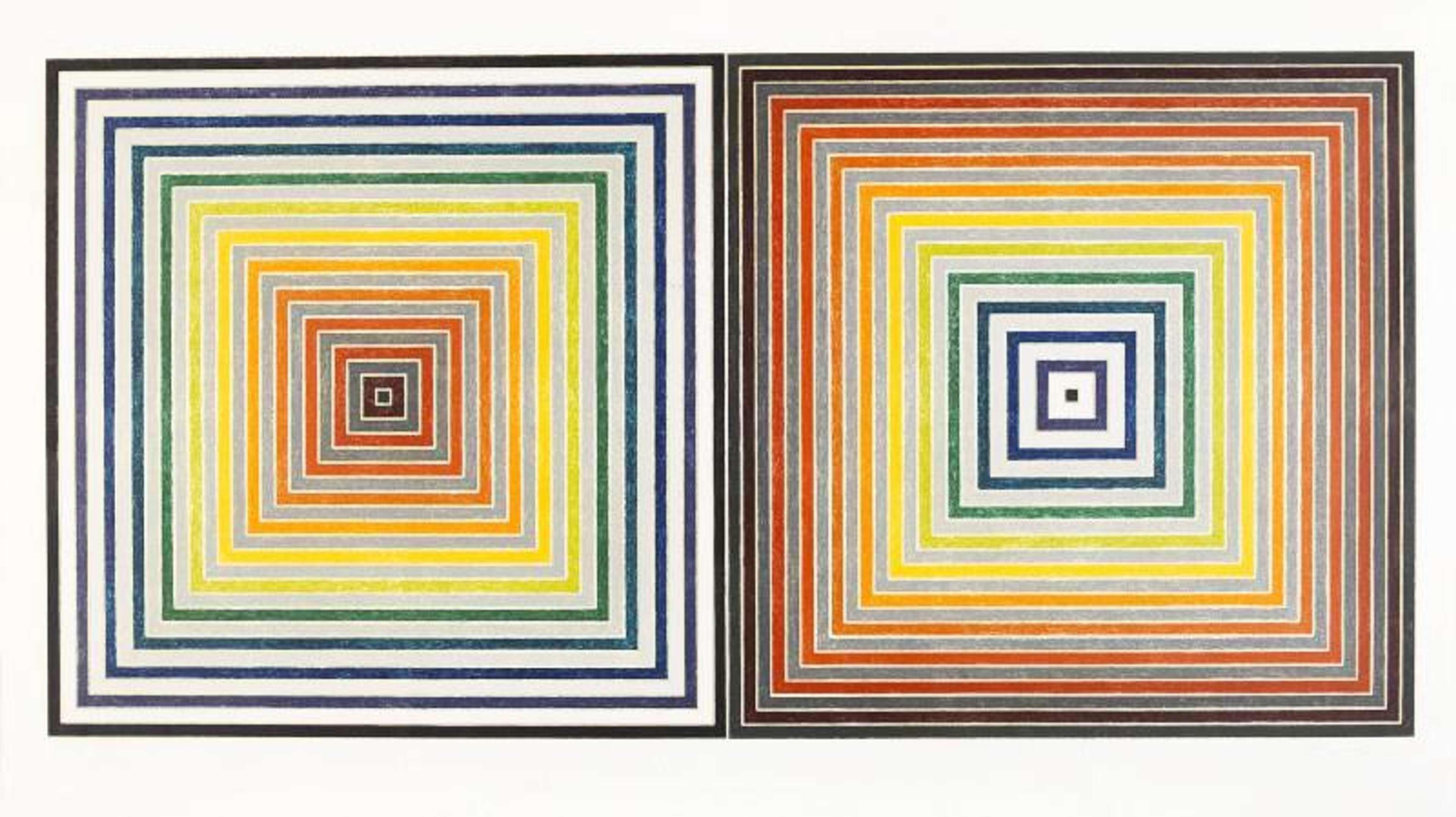 Double Gray Scramble (AP) de Frank Stella - MyArtBroker