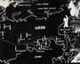 Andy Warhol: Map Of Eastern U.S.S.R. Missile Bases (Negative) - Painting