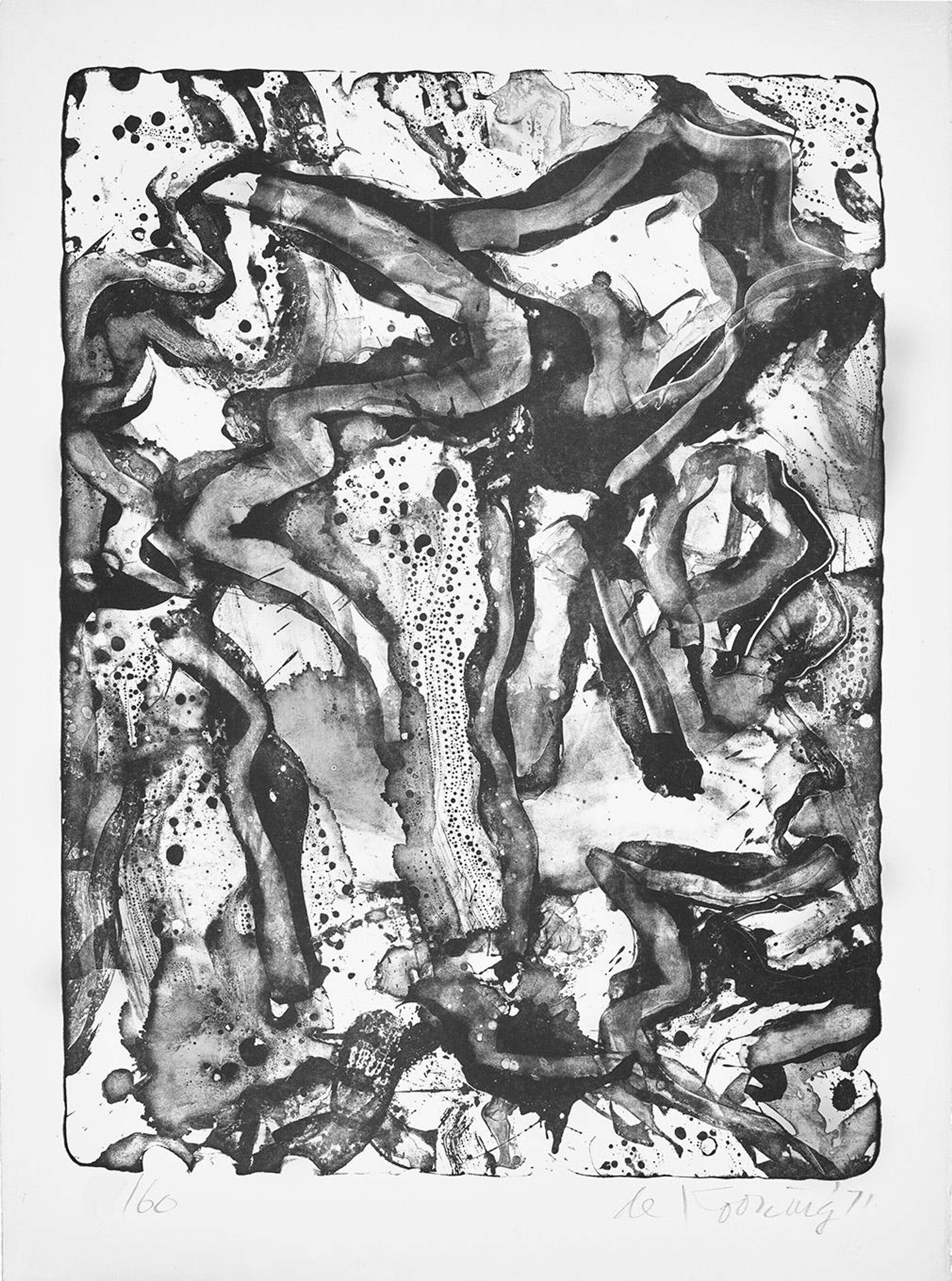 Landscape At Stanton Street - Signed Print by Willem de Kooning 1971 - MyArtBroker