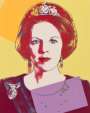 Andy Warhol: Queen Beatrix Of The Netherlands (F. & S. II.341) - Signed Print