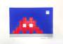 Invader: Home Moon - Signed Print
