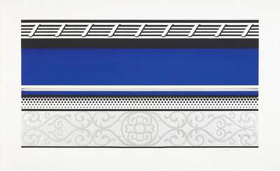 Entablature V - Signed Print by Roy Lichtenstein 1976 - MyArtBroker