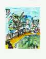 Bob Dylan: Motel Pool (2009) - Signed Print