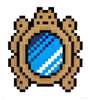 Invader: Versailles (blue) - Signed Print