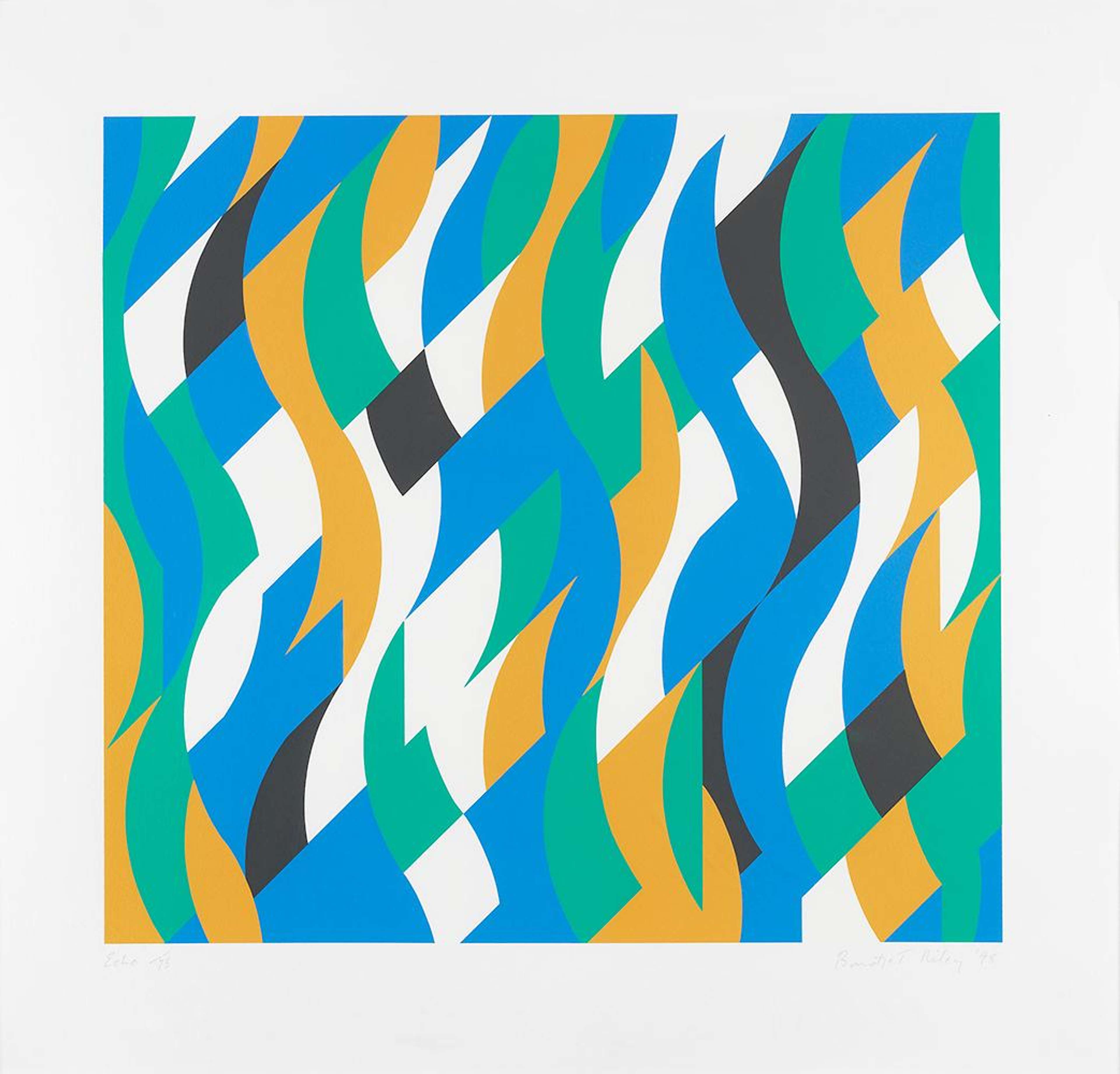 Echo - Signed Print by Bridget Riley 1998 - MyArtBroker