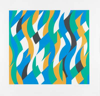 Echo - Signed Print by Bridget Riley 1998 - MyArtBroker