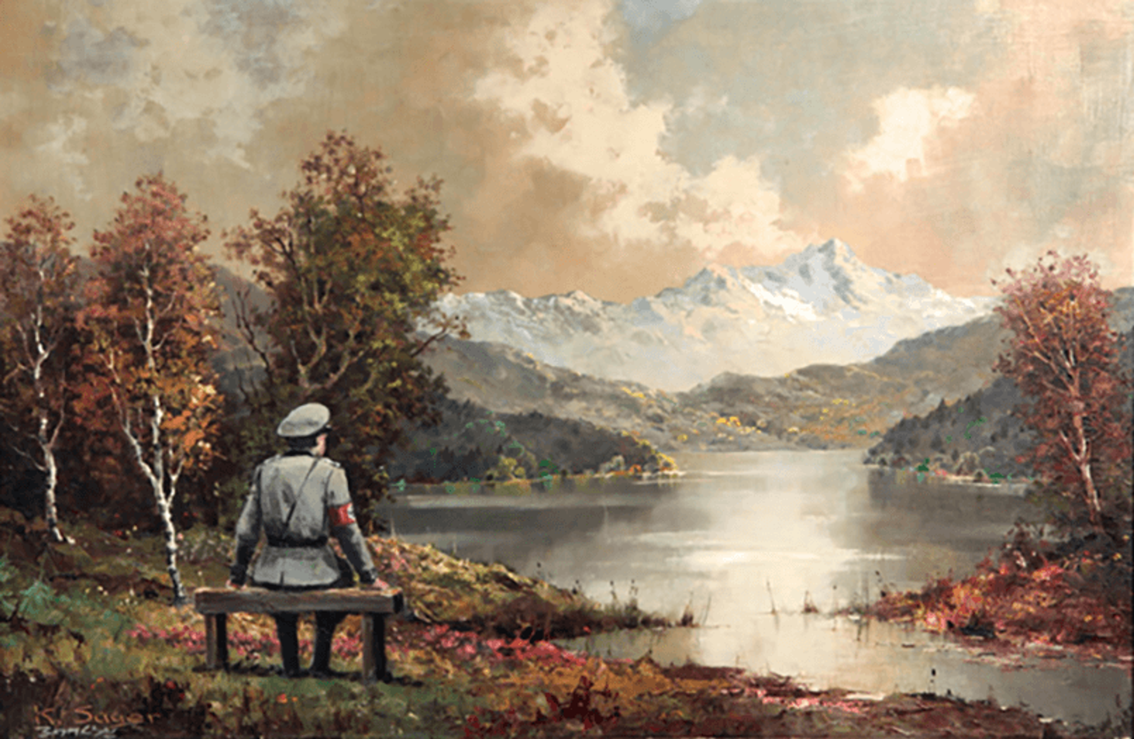 The Banality Of The Banality Of Evil par Banksy - MyArtBroker