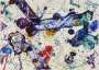 Sam Francis: King Corpse - Signed Print