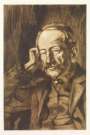 Gino Severini: Portrait De Mons. Declide - Signed Print