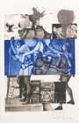 Robert Rauschenberg: Bellini #3 - Signed Print