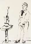 Celia Musing - Signed Print