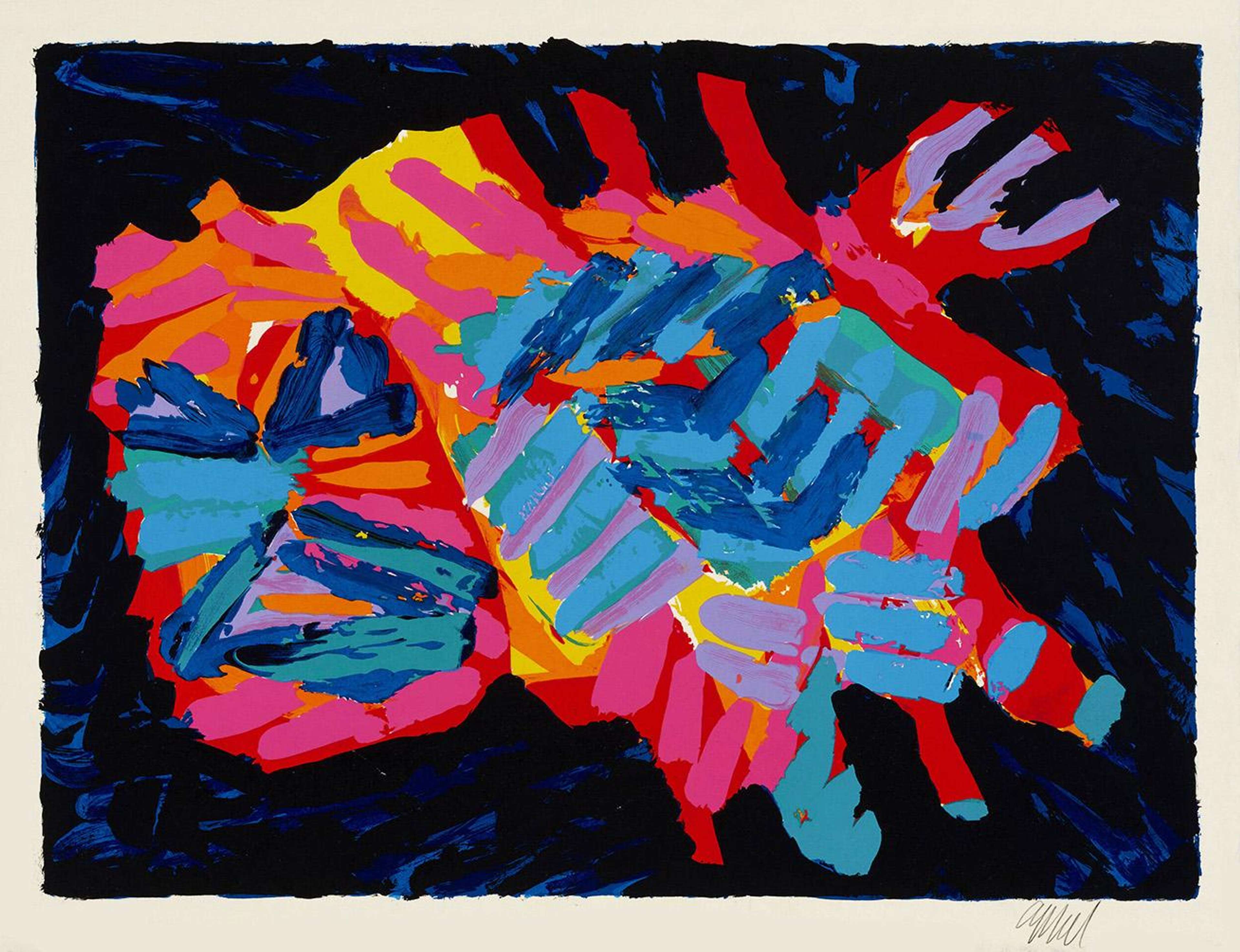 Devil Cat - Signed Print by Karel Appel 1978 - MyArtBroker