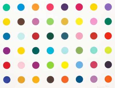 Fluoroiodobenzene - Signed Print by Damien Hirst 2010 - MyArtBroker
