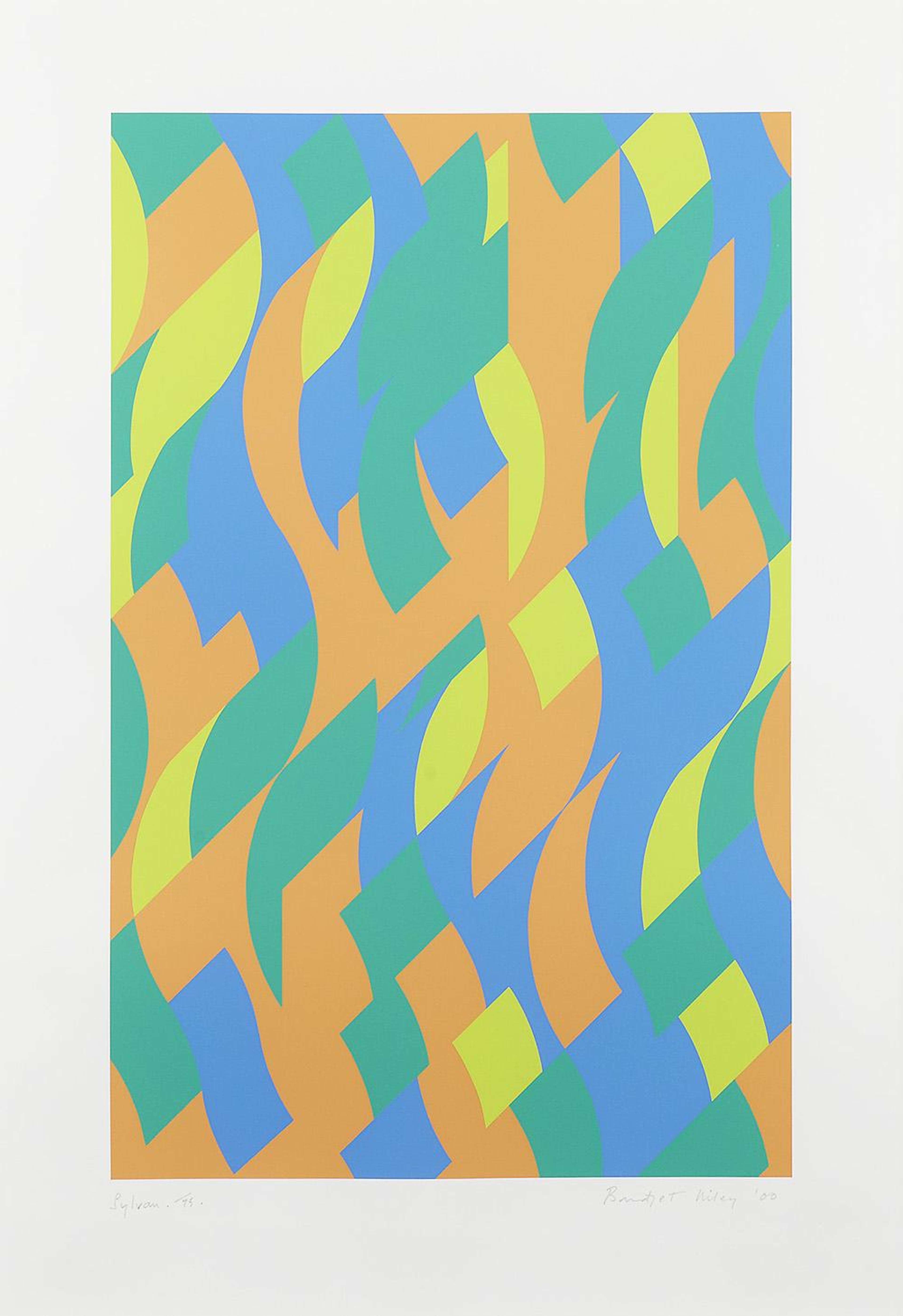Sylvan - Signed Print by Bridget Riley 2000 - MyArtBroker