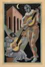 Gino Severini: Serenade A La Lune - Unsigned Pochoir