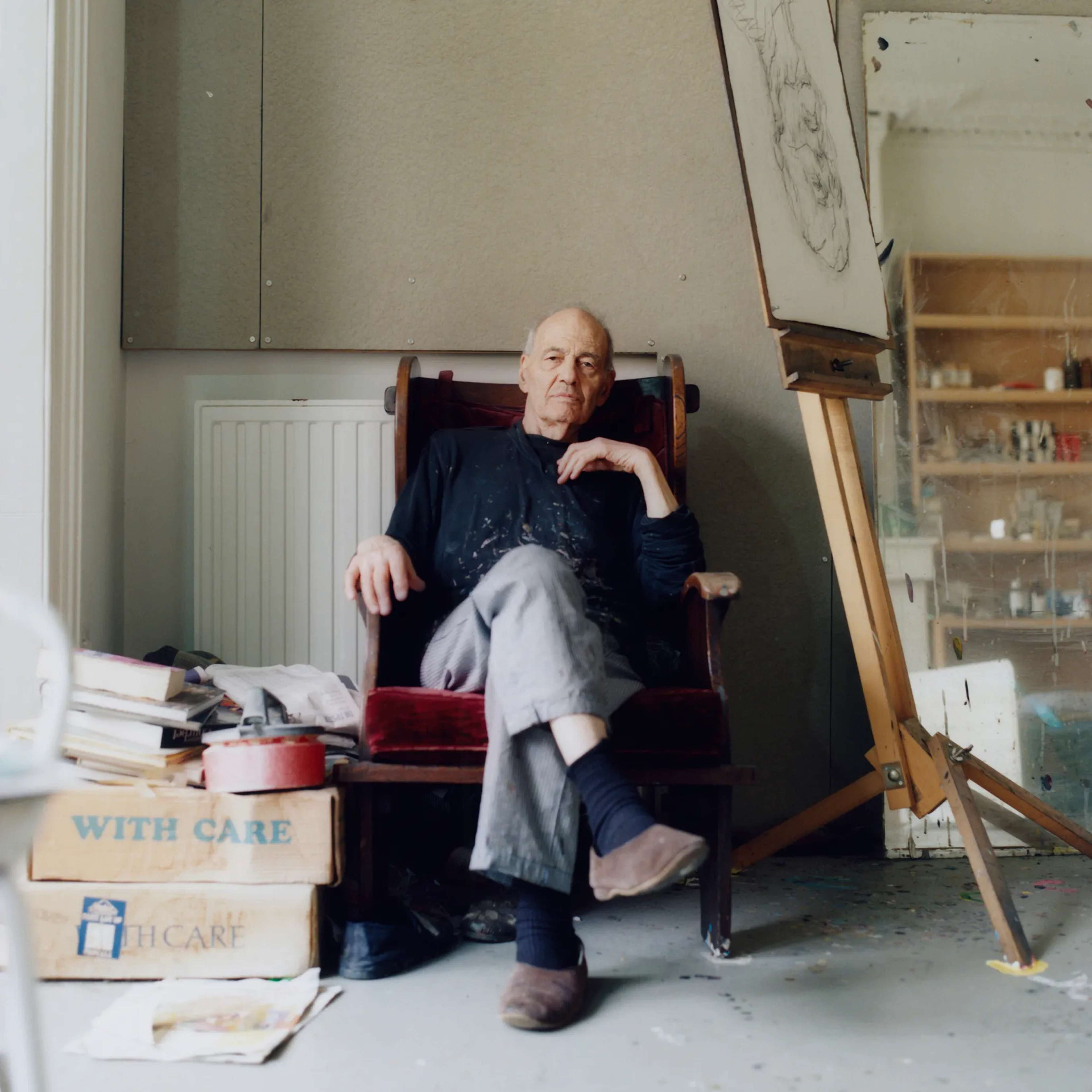 Portraits en mouvement : les études psychologiques de Frank Auerbach