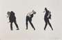 Robert Longo: Untitled I - Signed Print