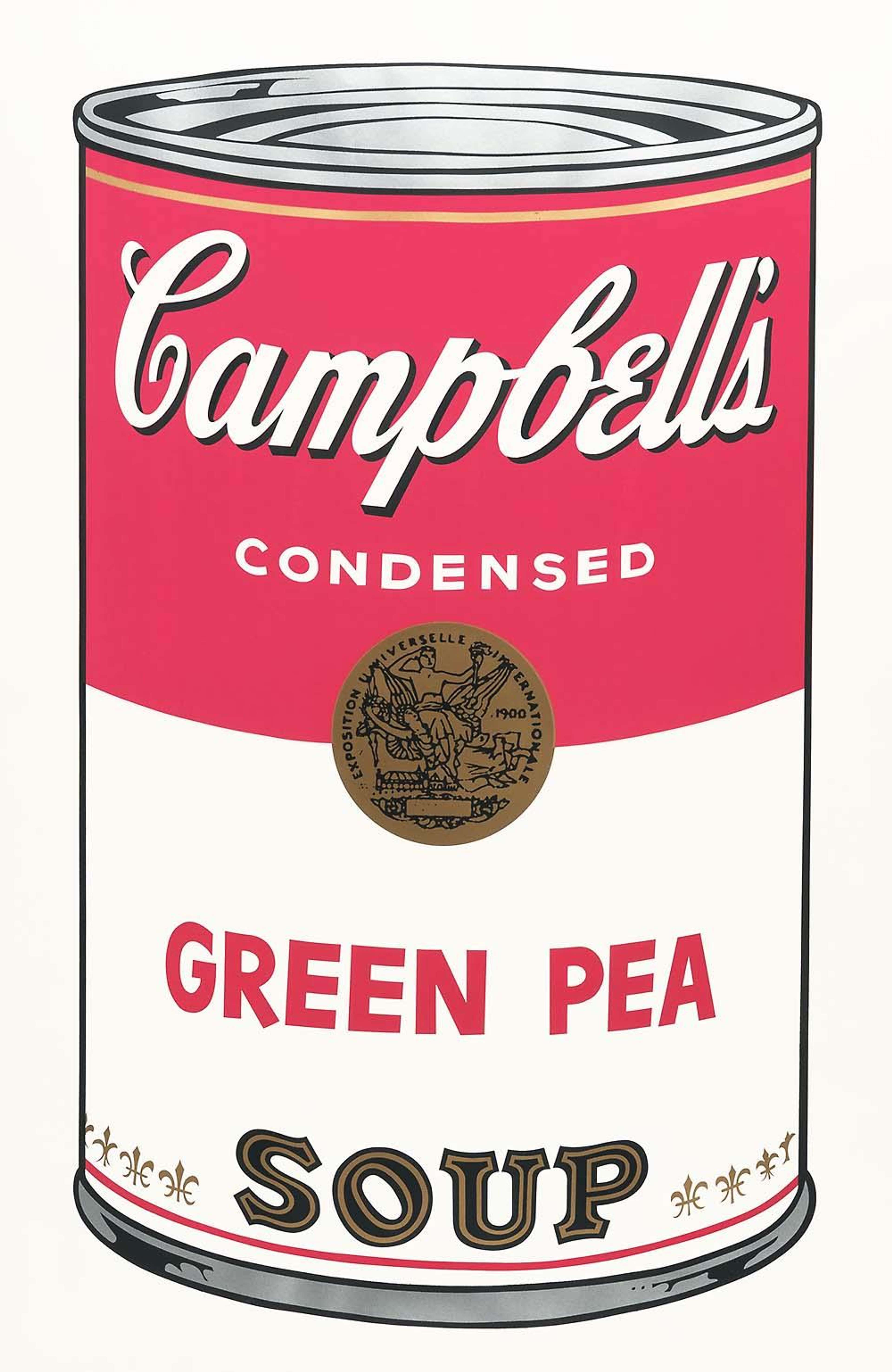 Campbell’s Soup I, Green Pea (F. & S. II.50) by Andy Warhol - MyArtBroker