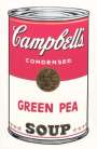 Andy Warhol: Campbell's Soup I, Green Pea (F. & S. II.50) - Signed Print