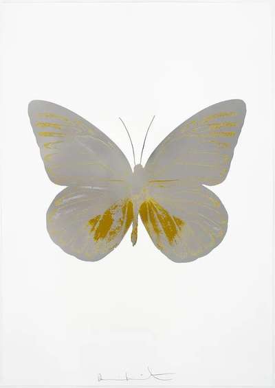 The Souls I (silver gloss, oriental gold) - Signed Print by Damien Hirst 2010 - MyArtBroker